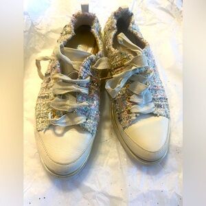 Ron white nova boucle low top sneakers size 7